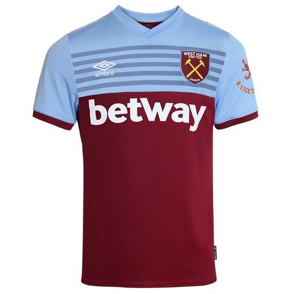 Tailandia Camiseta West Ham 1ª 2019 2020 Rojo